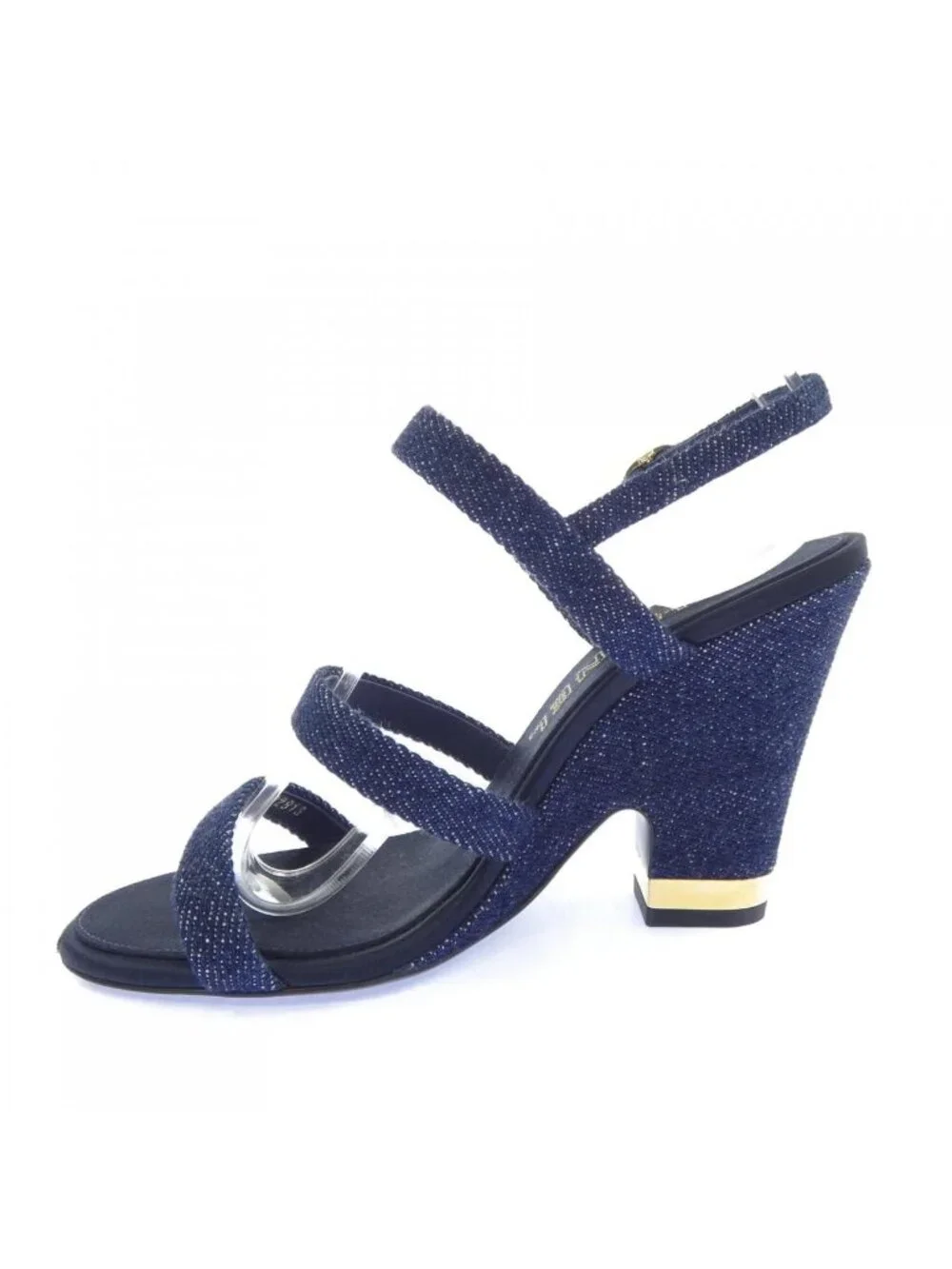 Chanel Sandals Navy